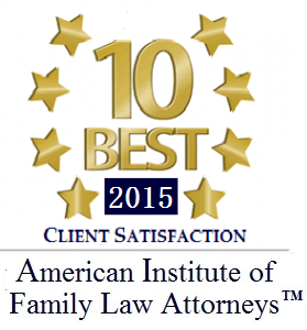 10 best 2015 Client Satisfaction - American Institute of Family Law Attorneys